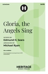 Gloria, the Angels Sing SATB choral sheet music cover